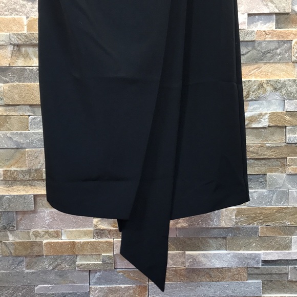 💎🔥 SALLY LA POINTE  Wrap Midi Skirt - Picture 3 of 10